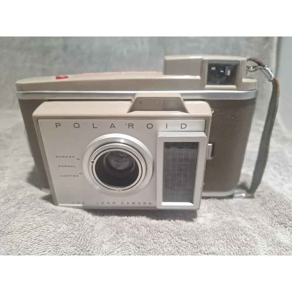 Polaroid 433 Land Camera Tested Working w/ Case Clean Vintage 1960s- Excellent!
